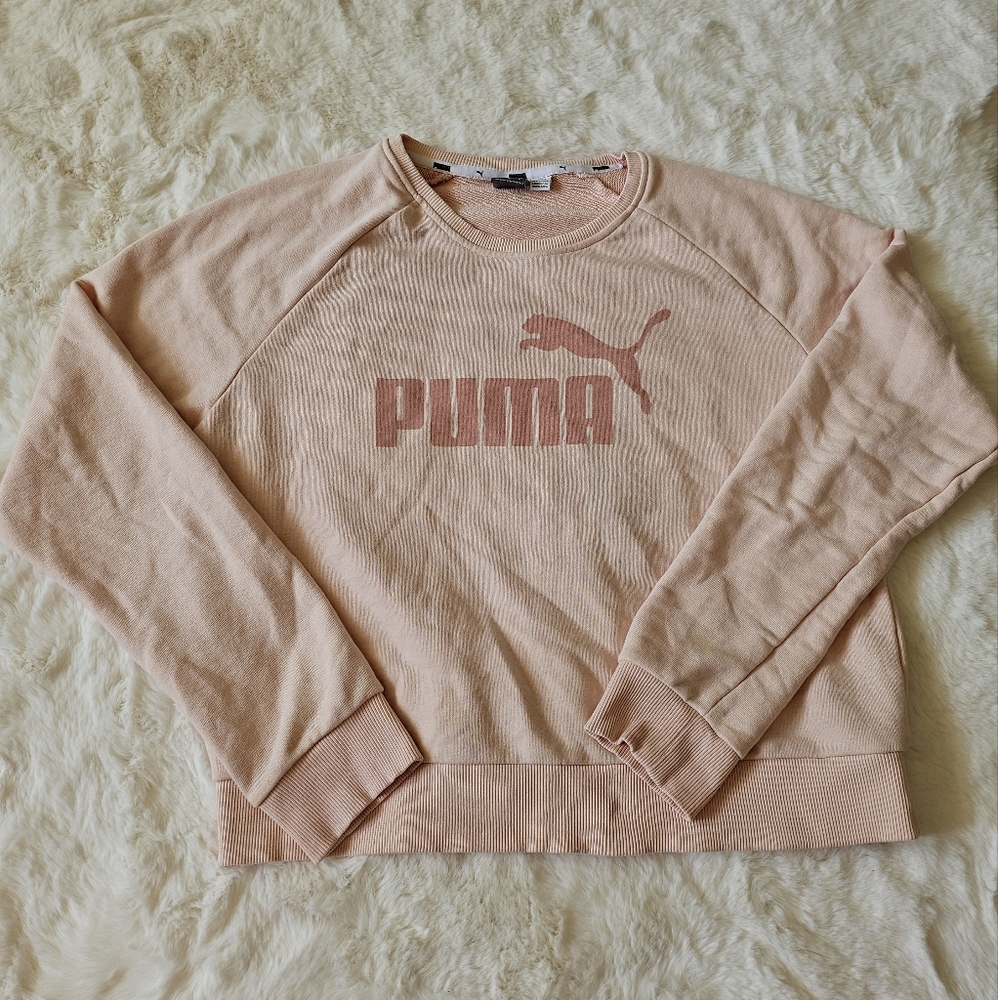 Puma Nude Pink Crewneck Sweatshirt